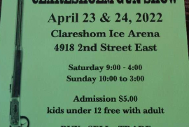 CLARESHOLM GUN SHOW 2022